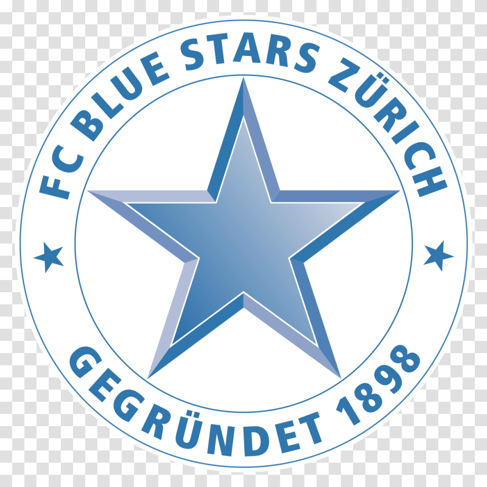 Fc Blue Stars Zrich Fc Blue Stars Zurich, Symbol, Logo, Trademark, Star Symbol Transparent Png