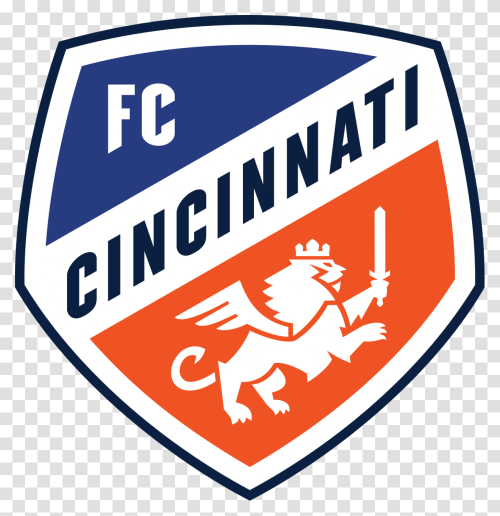 Fc Cincinnati Logo, Label, Emblem Transparent Png