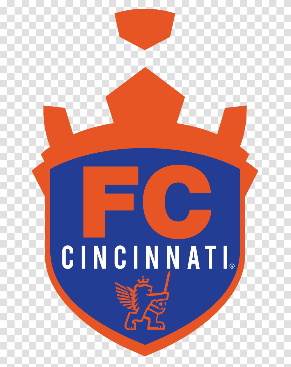 Fc Cincinnati Old Logo, Number, Label Transparent Png