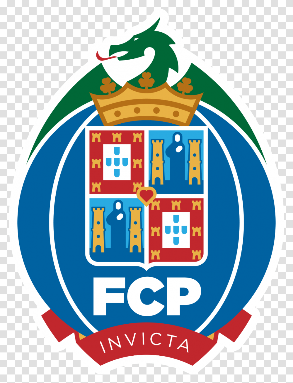 Fc Porto Background Logo Fc Porto, Trademark, Badge Transparent Png