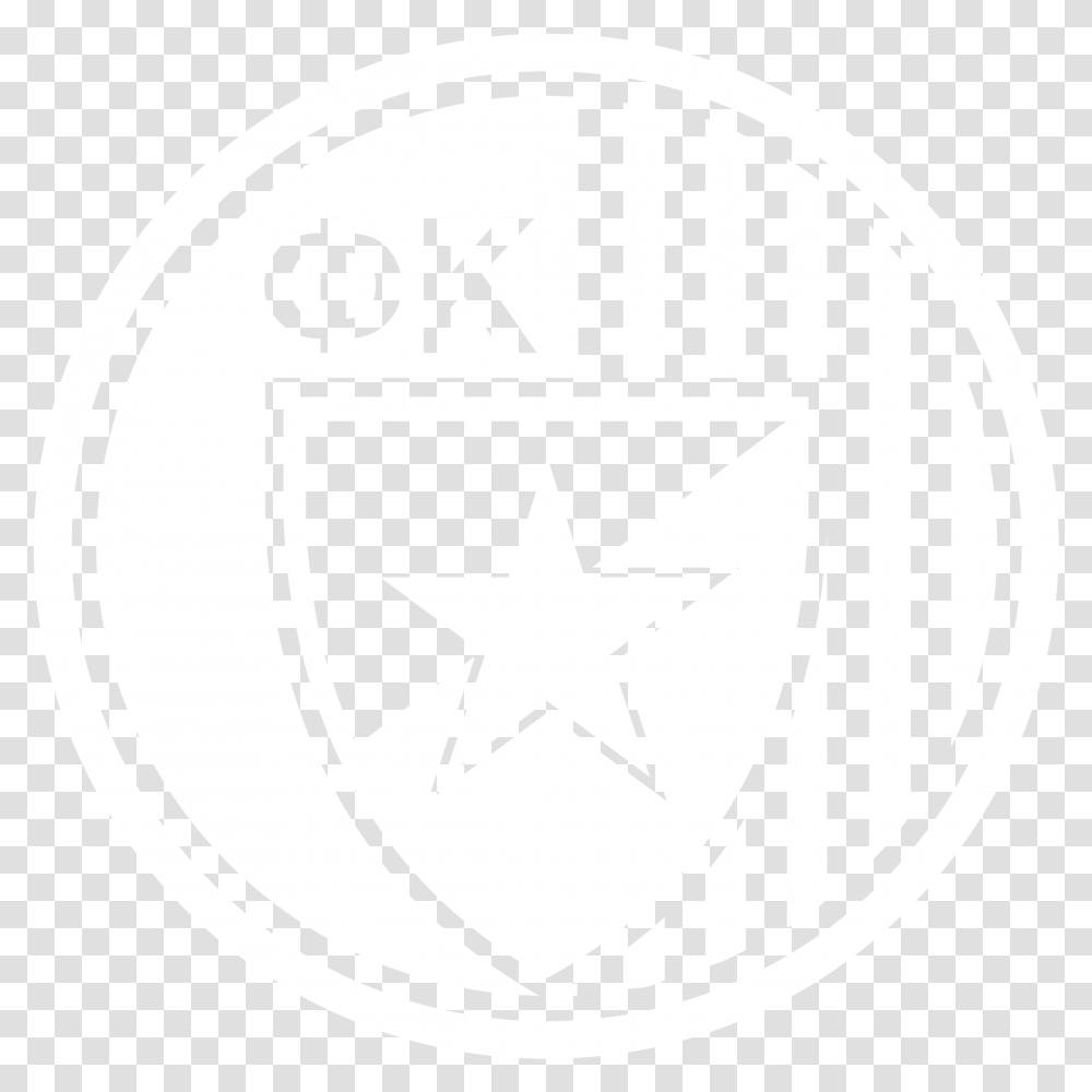 Fc Red Star Belgrade Logo Coursera Logo White, Symbol, Star Symbol, Trademark Transparent Png