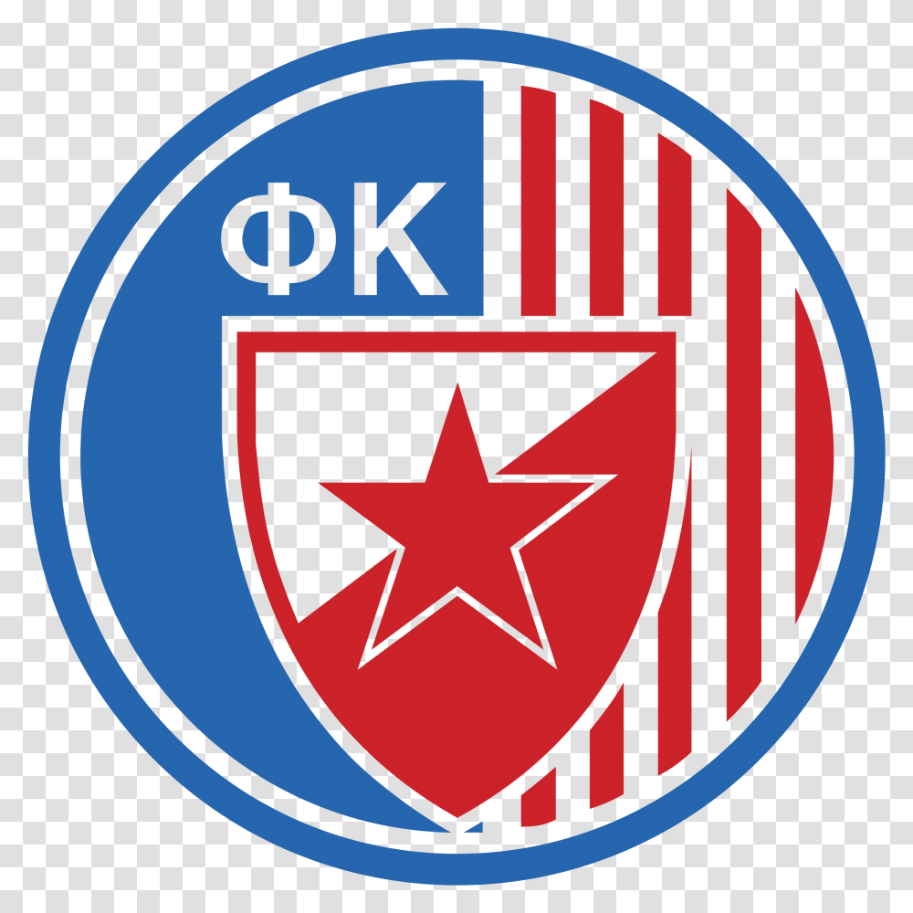 Fc Red Star Belgrade Logo Red Star Belgrade, Symbol, Star Symbol Transparent Png