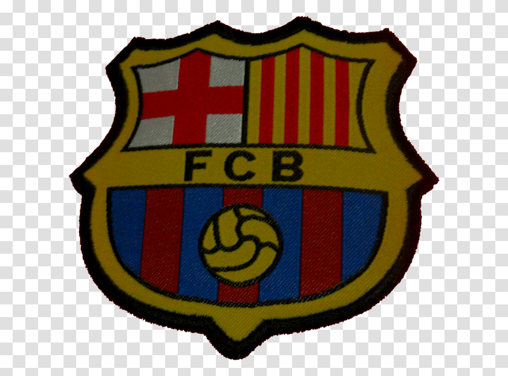 Fcb Logo Emblem Fc Barcelona Logo, Symbol, Trademark, Rug, Badge Transparent Png