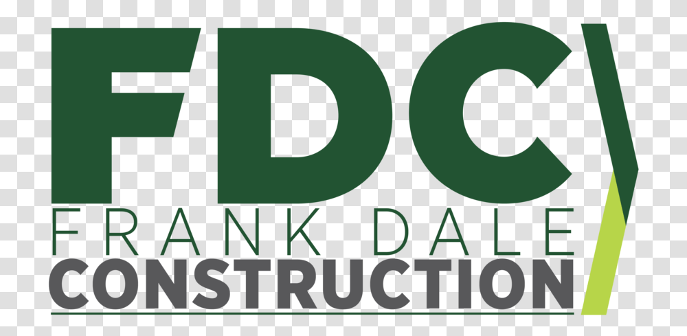 Fdc Frank Dale Construction - Logos, Text, Alphabet, Number, Symbol Transparent Png