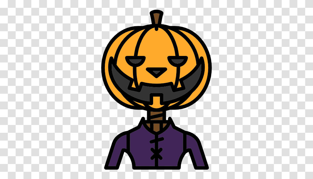 Fear Avatar Halloween Pumpkin Horror Terror Spooky Scary, Glass, Goblet Transparent Png