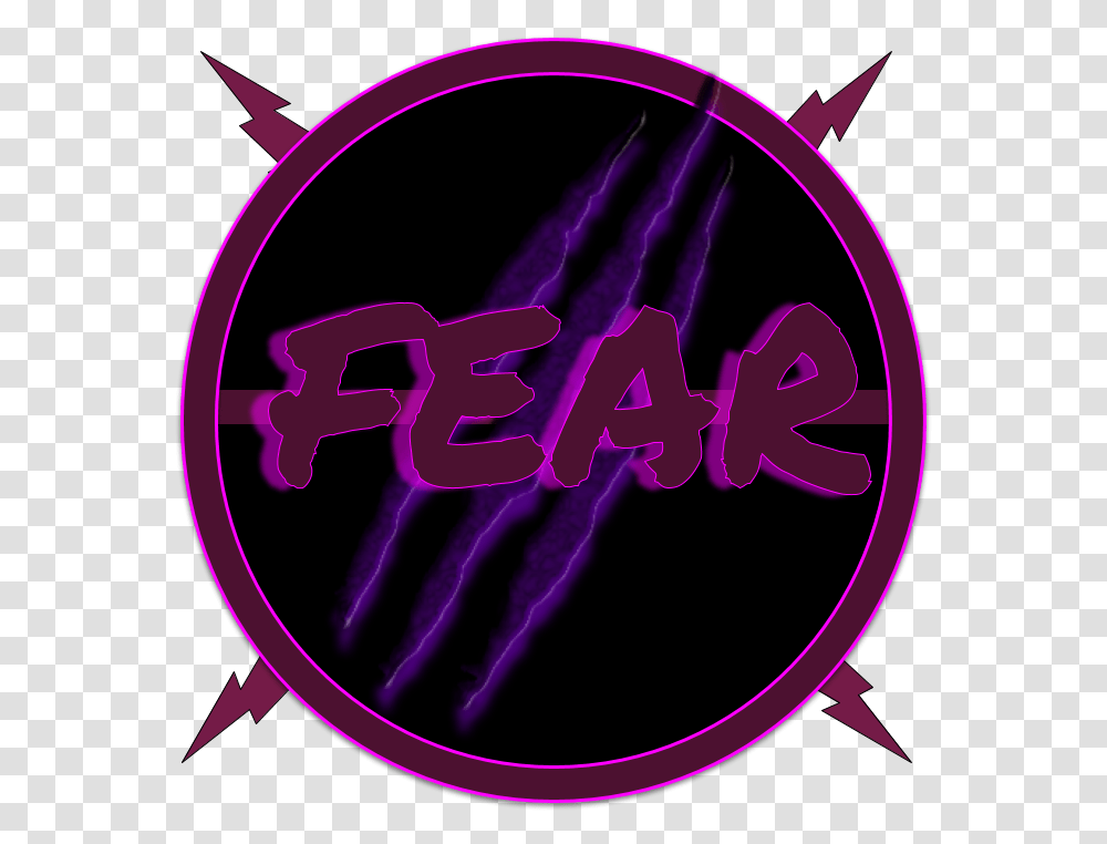 Fear Bedrock Anarchy Servers Pe Wiki Fandom Logo Pokemon Sun, Text, Symbol, Purple, Light Transparent Png