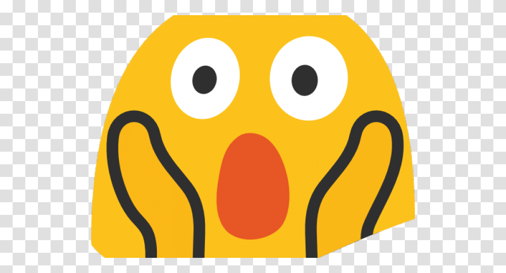 Fear Clipart Shocked Face, Light, Hand, Knitting Transparent Png