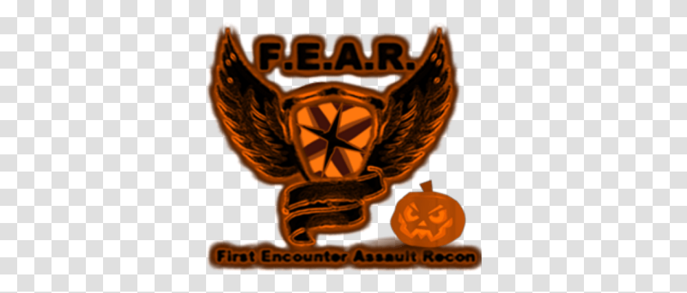 Fear Halloween Logo 3 Roblox, Symbol, Emblem, Trademark, Helmet Transparent Png