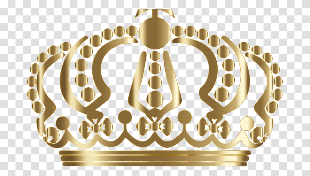 Fear Of God Leads To Great Success Gold Crown Background, Label, Birthday Cake Transparent Png