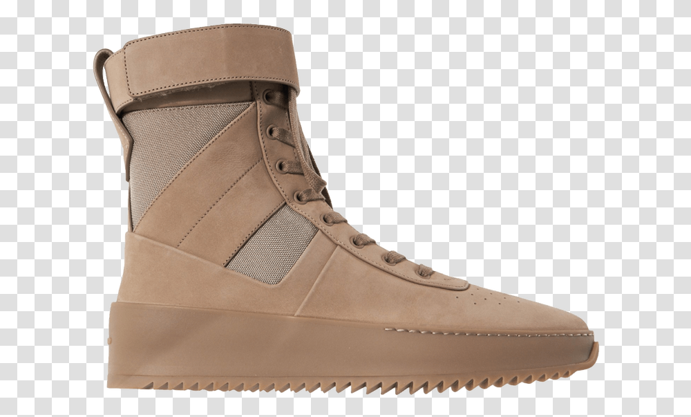 Fear Of God Military Sneaker Beige, Shoe, Footwear, Apparel Transparent Png