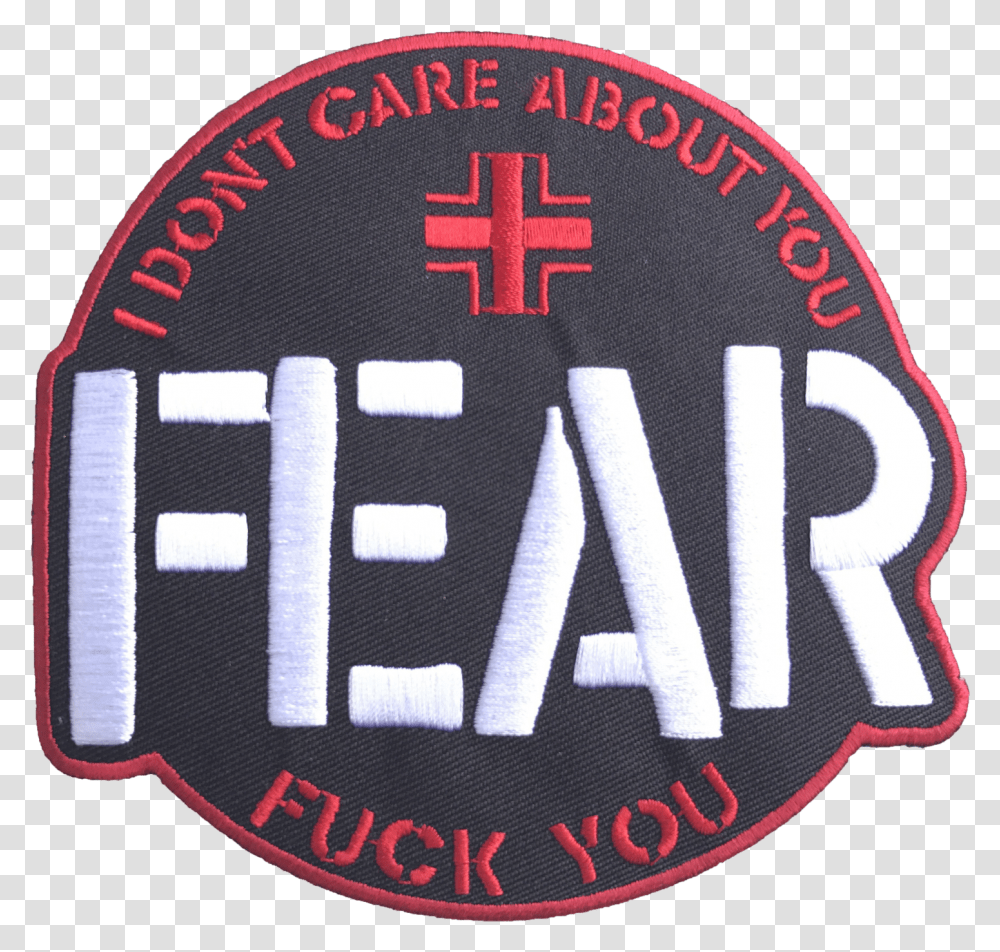 Fear Patch, Logo, Trademark, Rug Transparent Png