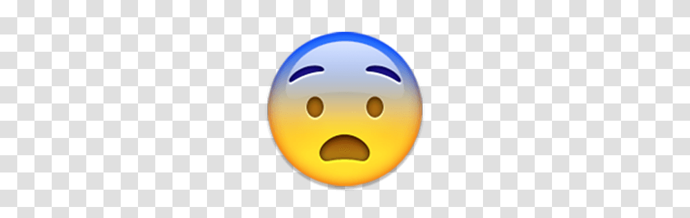 Fearful Face Emoji For Facebook Email Sms Id, Apparel, Sphere Transparent Png