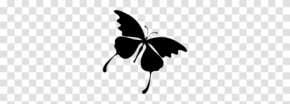 Fearless Butterfly Sticker, Silhouette, Stencil, Bird, Animal Transparent Png