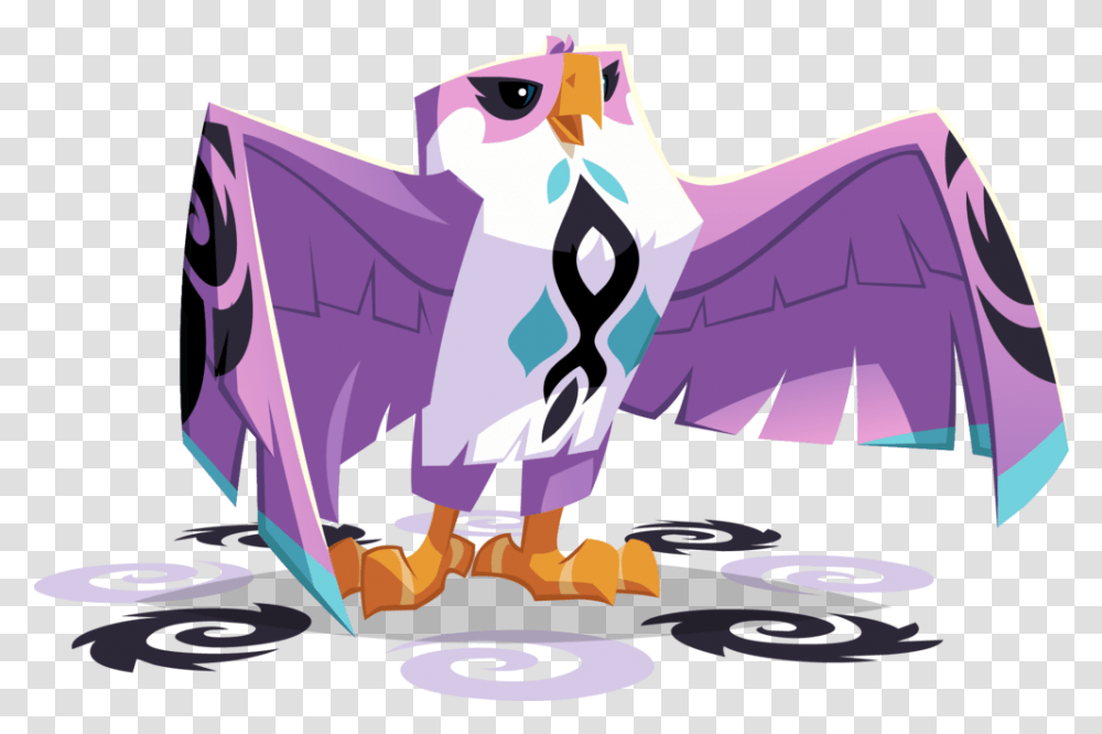 Fearsome Falcon - Animal Jam Archives, Dragon, Graphics, Art, Statue Transparent Png
