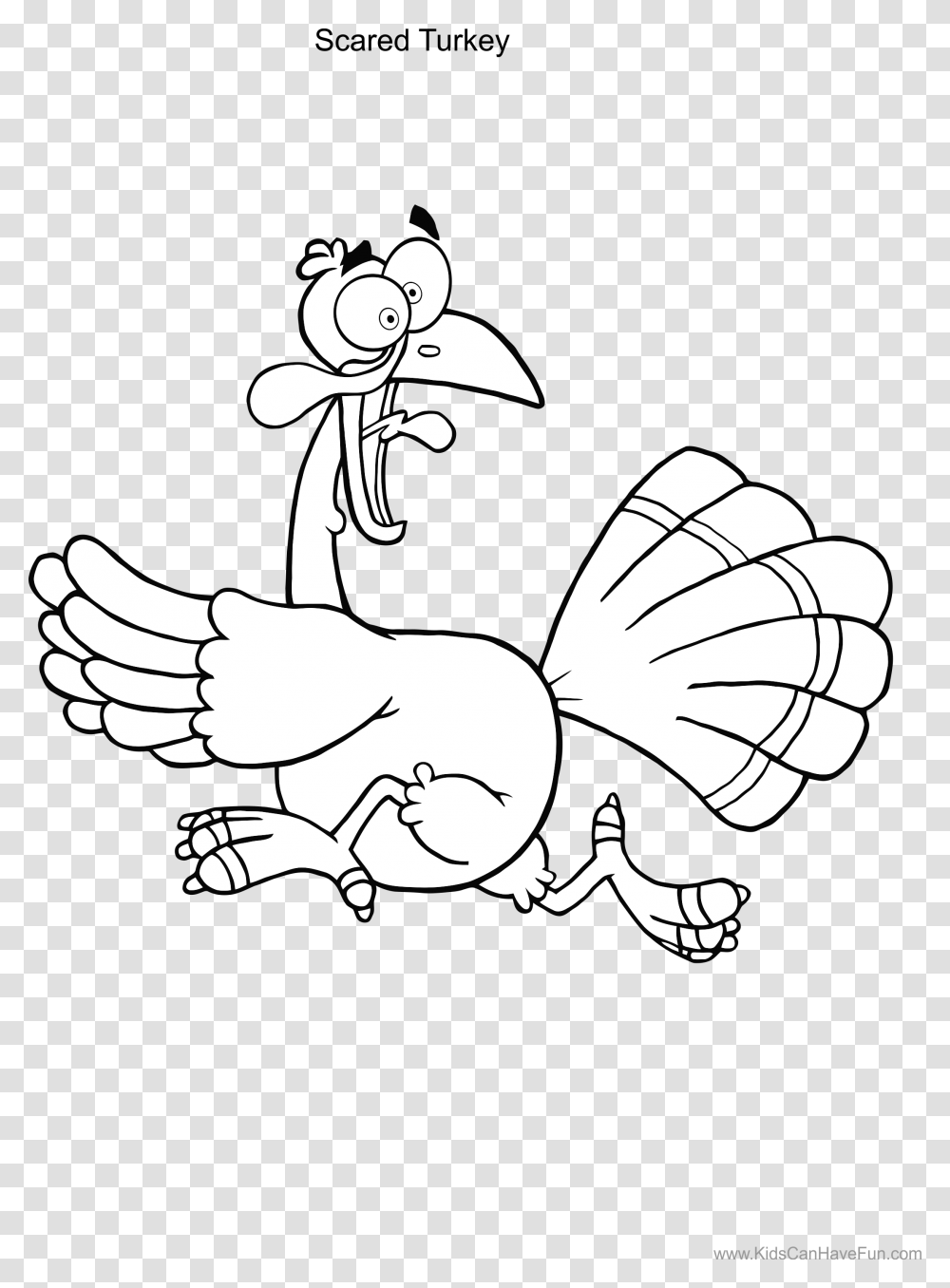 Feast Drawing Thanksgiving Basket Running Turkey Clipart Black And White, Animal, Cupid, Stencil, Turkey Bird Transparent Png