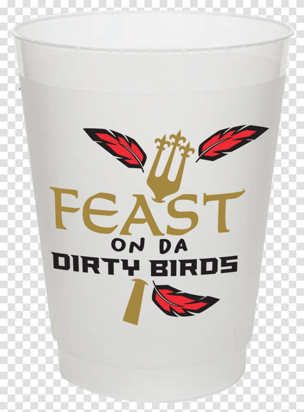 Feast On Da Dirty Birds Pint Glass, Bottle, Diaper, Cup, Coffee Cup Transparent Png