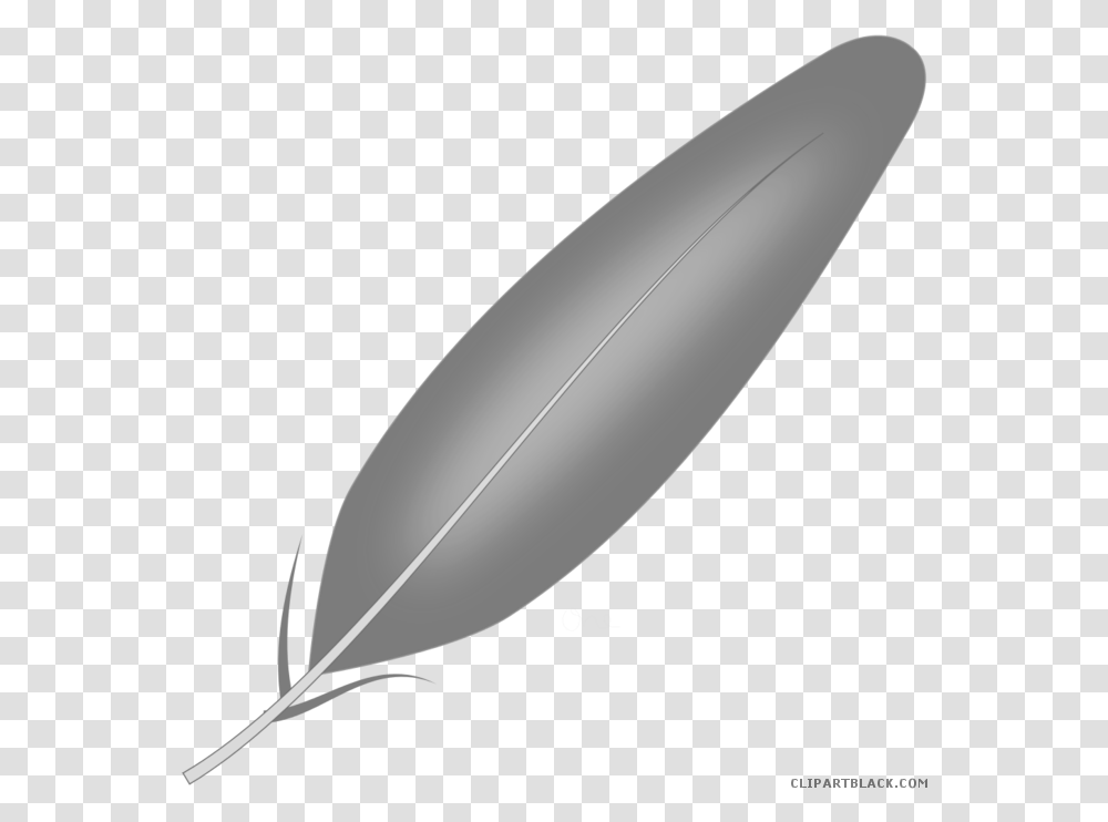 Feather Clipart Black And White Bulu, Sea, Outdoors, Water, Nature Transparent Png