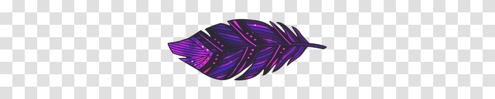 Feather Feathers Ftestickers Purple Illustration, Lighting, Neon, Diamond, Nature Transparent Png