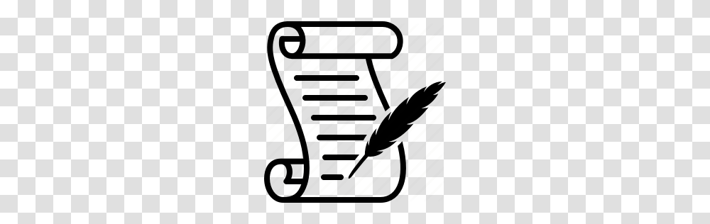 Feather Pen And Scroll Clip Art Quill Clipart, Rug, Tree, Plant Transparent Png
