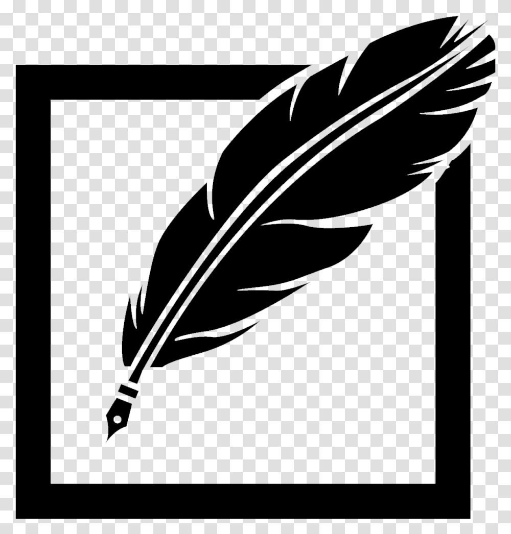 Feather Pen Clipart, Bow, Leaf, Silhouette, Skin Transparent Png