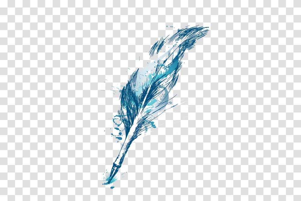 Feather Pen Logo Feather Pen Logo, Nature, Water, Outdoors, Sea Transparent Png