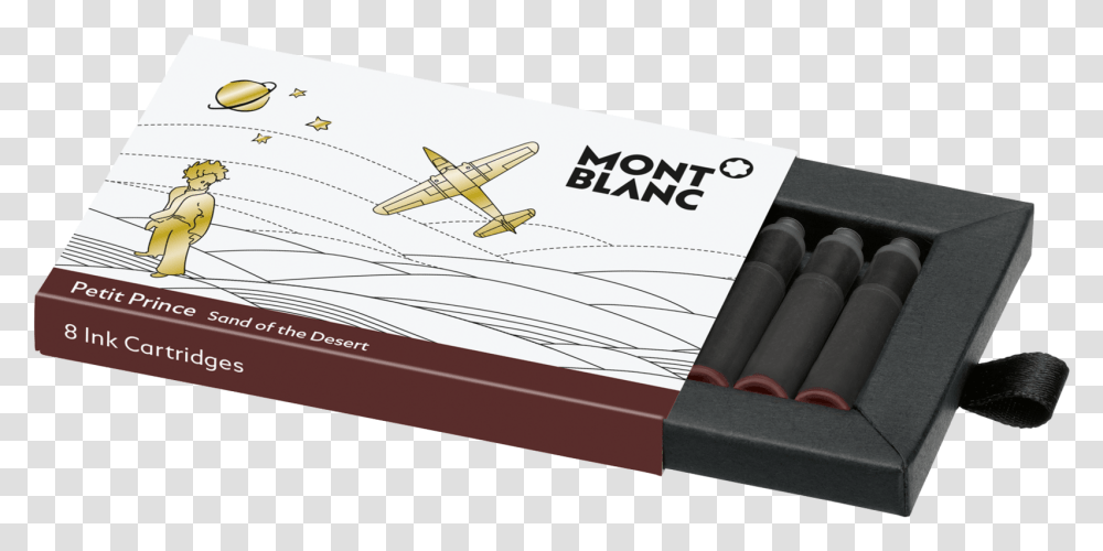 Feather Pen Montblanc Sand Of The Desert Brown, Airplane, Vehicle, Transportation Transparent Png
