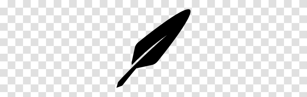 Feather Pen Write Hand Writing Writing Feathers Animals Ink Icon, Gray, World Of Warcraft Transparent Png