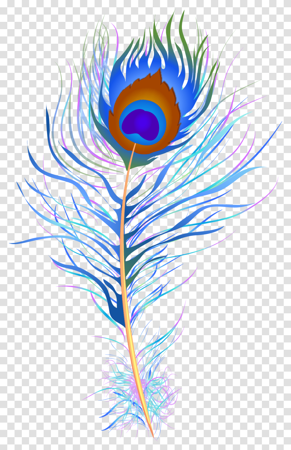 Feather Watercolor Painting Peafowl Clip Art, Pattern, Ornament, Floral Design Transparent Png