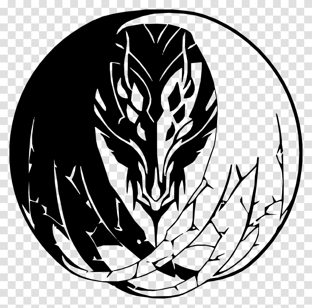 Feathered Dragon Big Image Fire Emblem Dragon Logo, Gray Transparent Png