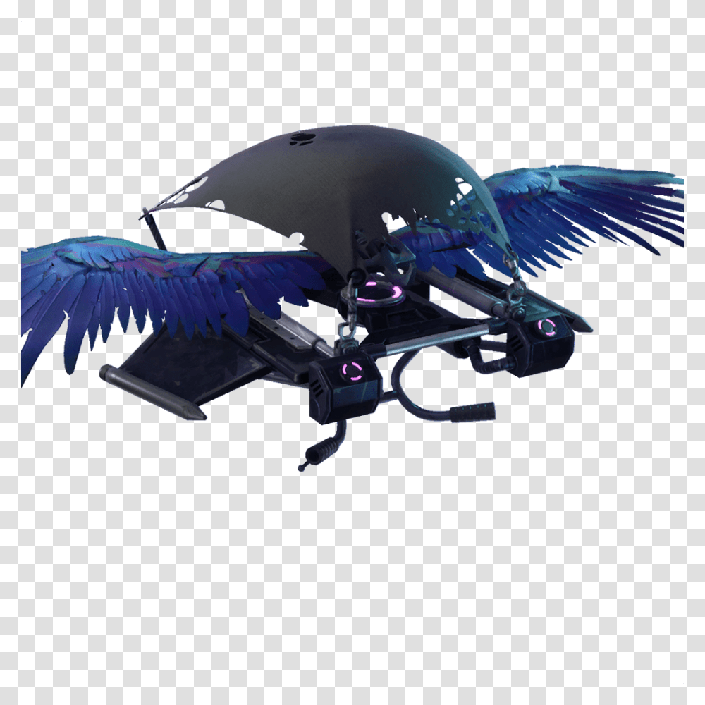 Feathered Flyer Fortnite, Airplane, Bird, Animal, Helicopter Transparent Png