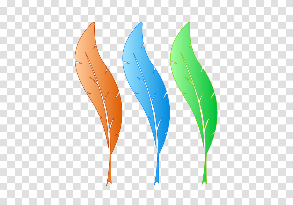Feathers Splash Pen Colors Red Gradation Blue Green, Leaf, Plant, Bottle, Tobacco Transparent Png