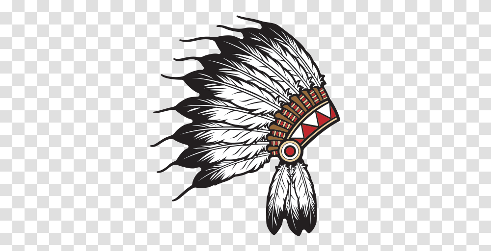 Feathers Vinyl Indian Chief Hat, Bird, Animal Transparent Png