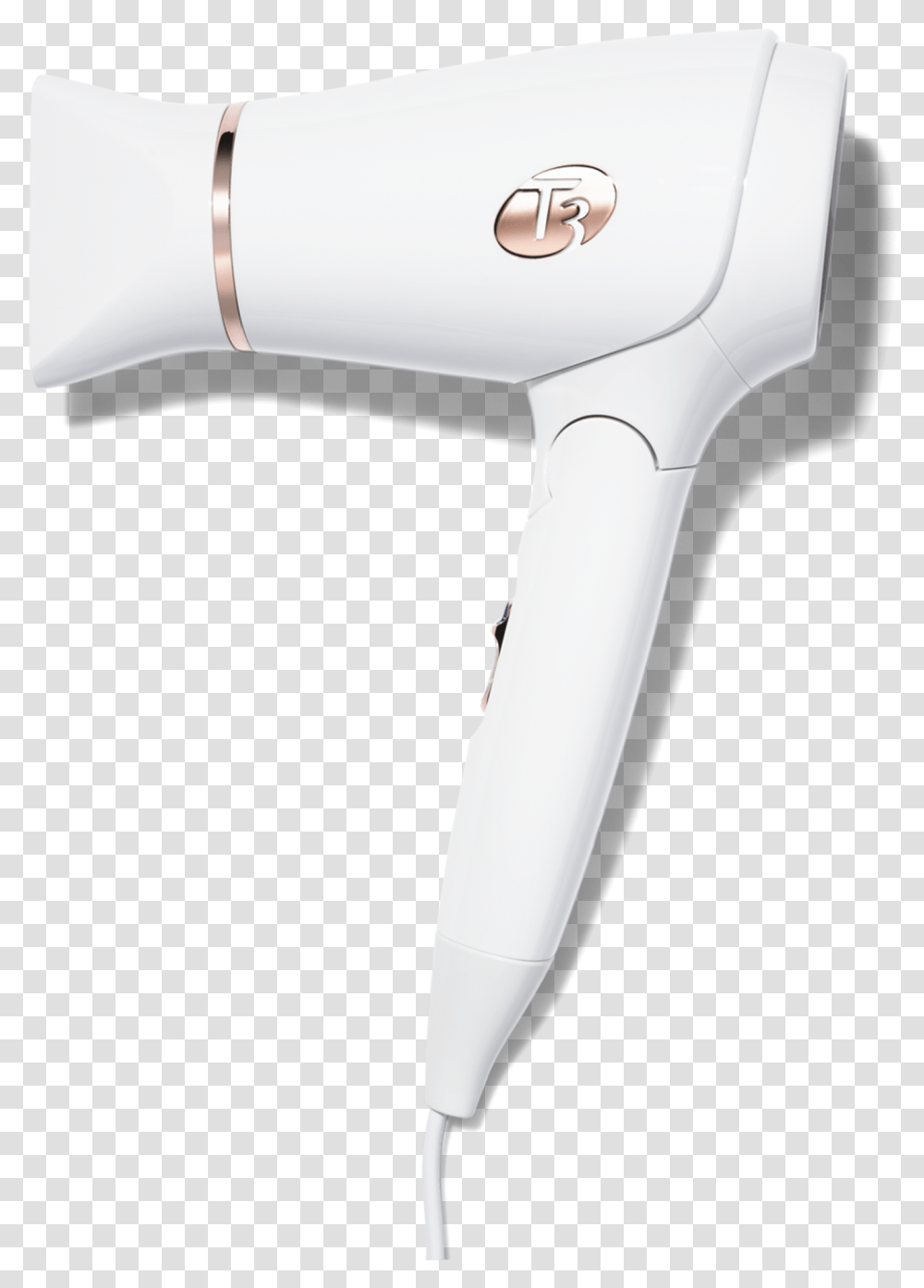 Featherweight Compact In White Primary Imagetitle T3 Travel Hair Dryer, Blow Dryer, Appliance, Hair Drier Transparent Png
