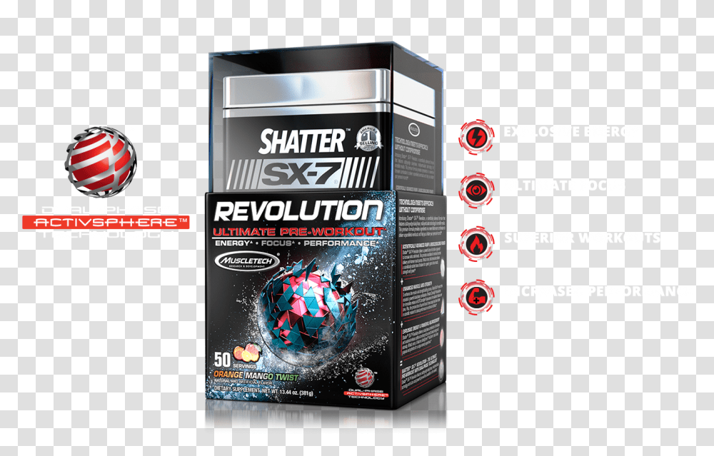 Featured Image Shatter Sx 7 Fg Box, Poster, Advertisement, Flyer, Paper Transparent Png