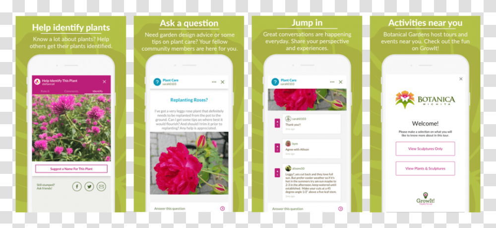 Features 2 Plant Design App, Page, Poster, Advertisement Transparent Png
