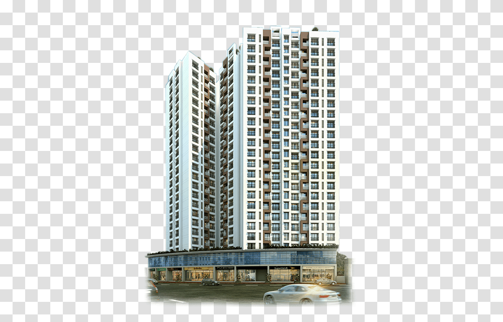 Features Building, Condo, Housing, High Rise, City Transparent Png