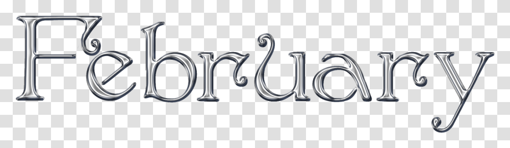 February 2016 Skyfall February Word Art, Alphabet Transparent Png