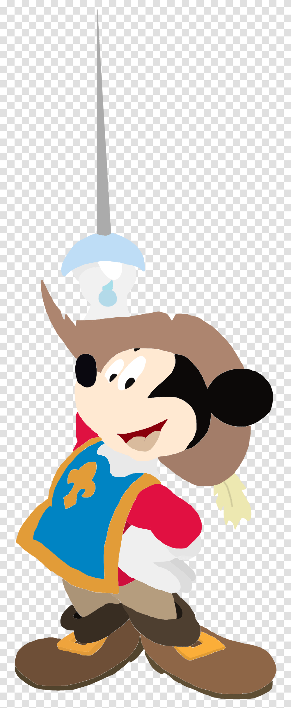 February 21 Mickey Donald Goofy The Three Musketeers Donald Transparent Png
