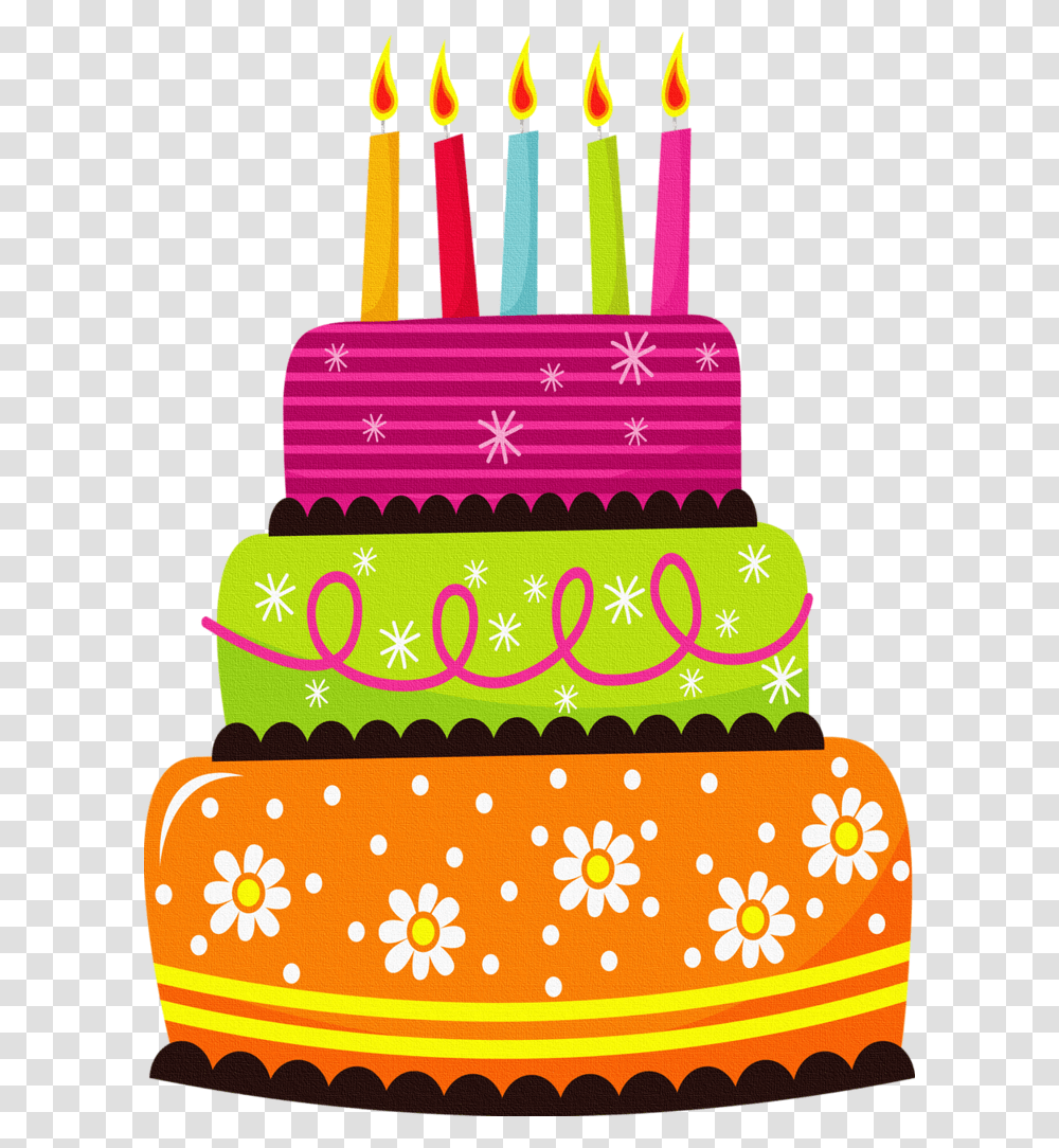 February Clipart Birthday Cake Cute Birthday Cake Clipart, Dessert, Food, Pattern, Texture Transparent Png