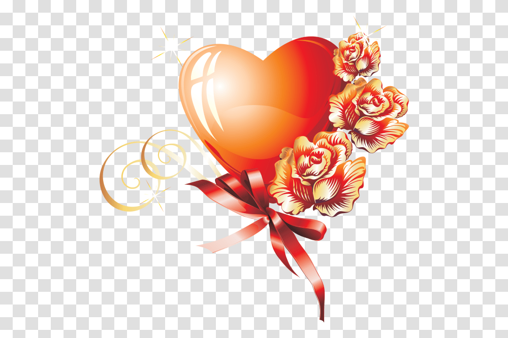 February Clipart Wedding Garland Background Love Symbol, Heart, Flower, Plant Transparent Png