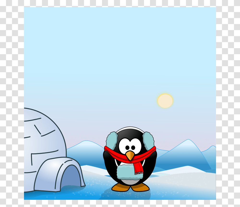 February Icy Penguin, Animals, Nature, Outdoors, Snow Transparent Png