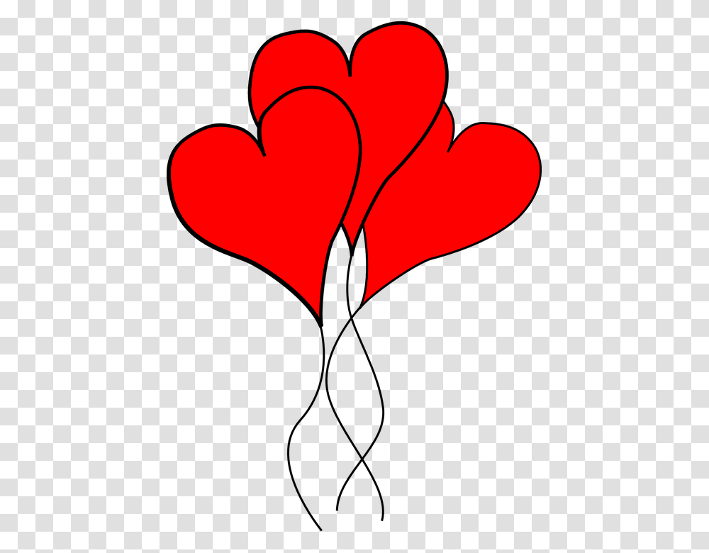 February Valentine Clip Art, Heart Transparent Png