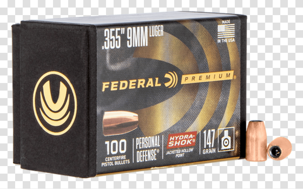 Federal Bullets Box, Label, Scoreboard, Ammunition Transparent Png
