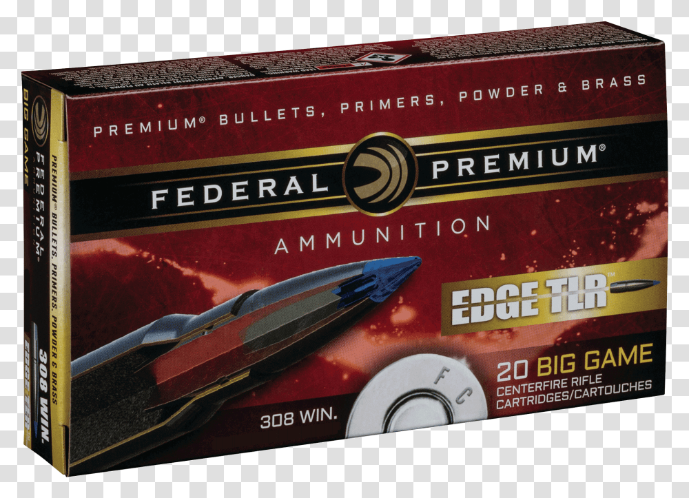 Federal Premium Edge Tlr 30, Weapon, Transportation, Vehicle Transparent Png