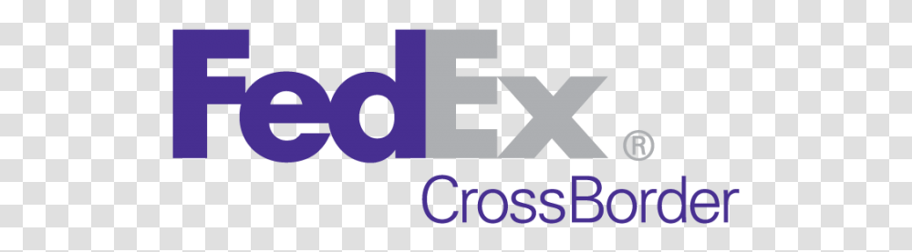 Fedex Crossborder Logo Fedex Cross Border Logo, Word, Alphabet Transparent Png