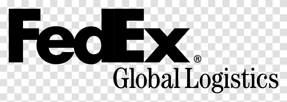 Fedex Global Logistics Logo Black And White Graphics, Nature, Outdoors, Astronomy, Outer Space Transparent Png