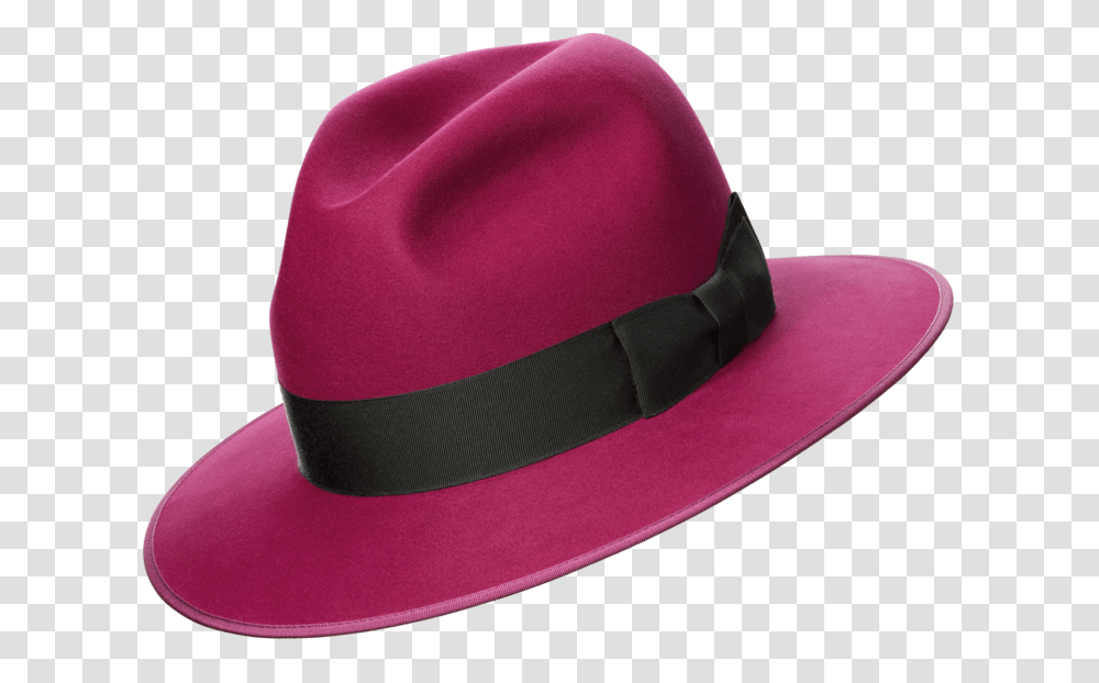 Fedora Hats Pink Download Rozovaya Fidora, Apparel, Sun Hat, Sombrero Transparent Png