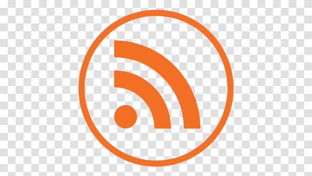 Feed News Rss Subscribe Icon Social Icons Circular Color, Logo, Symbol, Trademark, Text Transparent Png