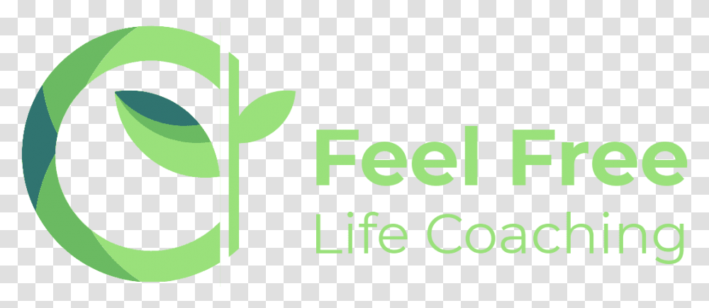 Feel Free Life Coaching Logo Green Health, Number, Alphabet Transparent Png