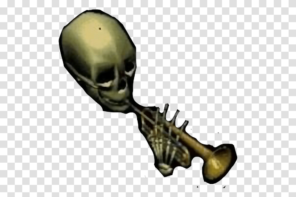 Feel Free To Use This For Ur Spoopy Necessities Doot Skeleton, Helmet, Apparel, Musical Instrument Transparent Png